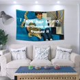 thumbnail image 2 of Bandera de Pared eksent "I Took Her to My Penthouse" 91x152 cm, 2 of 5