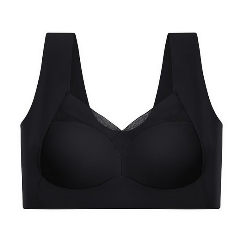 Wireless Bras Women Extremely Comfortable Adjustable Padded T-Shirt Bras 