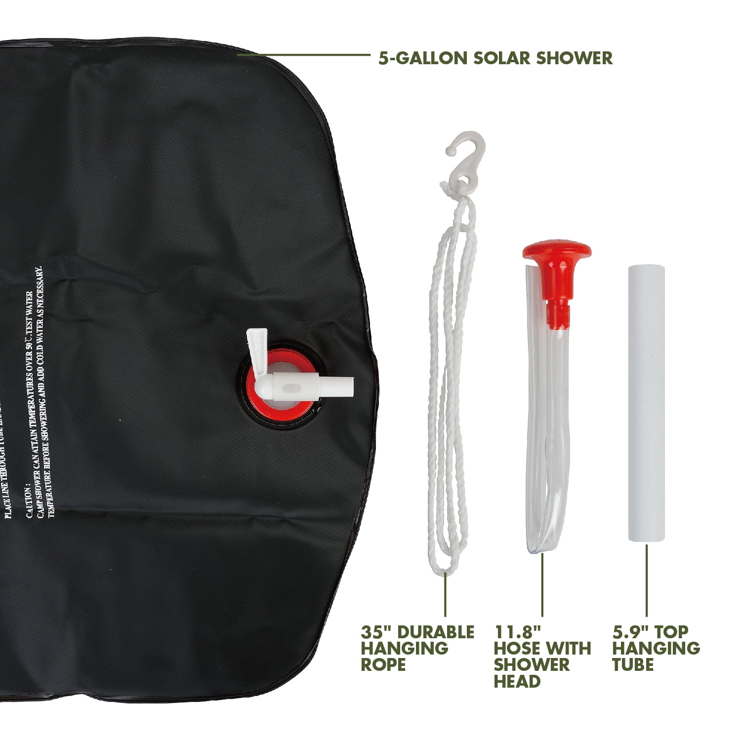 Ozark Trail 5 gal Portable Camping Shower