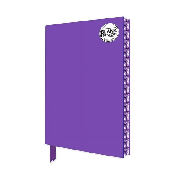 Blank Artisan Notebooks Mystic Mauve Blank Artisan Notebook (Flame Tree Journals), (Hardcover)