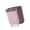 Pink, variant on Space Saving Kitchen Waste Bin, Foldable Over Door Scrap Container for Apartment Counter Prep, Indoor