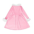 thumbnail image 5 of JUSLIO Dresses for Girls Bow Dresses Casual Long Sleeve Dress Size 6, 5 of 5