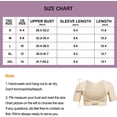 thumbnail image 7 of Gotoly Upper Arm Shaper for Women Post Surgery Compression Sleeves Slimmer Posture Corrector Tops Shapewear(Beige Medium), 7 of 7