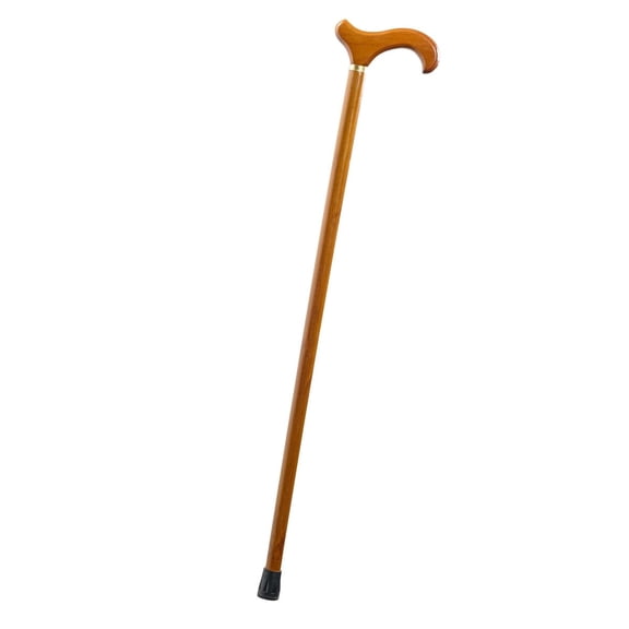 Dress Up America Wooden Derby Handle Cane Costume Accessory – 35.5 Inch Adult Lightweight Prop Cane for Cosplay, Theater, Vintage Gentleman, Halloween & Dress Up