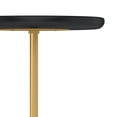 thumbnail image 6 of Simpli Home Turner 12 inch Wide Solid Mango/Genuine Marble/Iron Modern End Table in Black/Gold/White, 6 of 6
