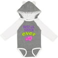 thumbnail image 3 of Inktastic Best Lil Sister Ever Girls Long Sleeve Baby Bodysuit, 3 of 5