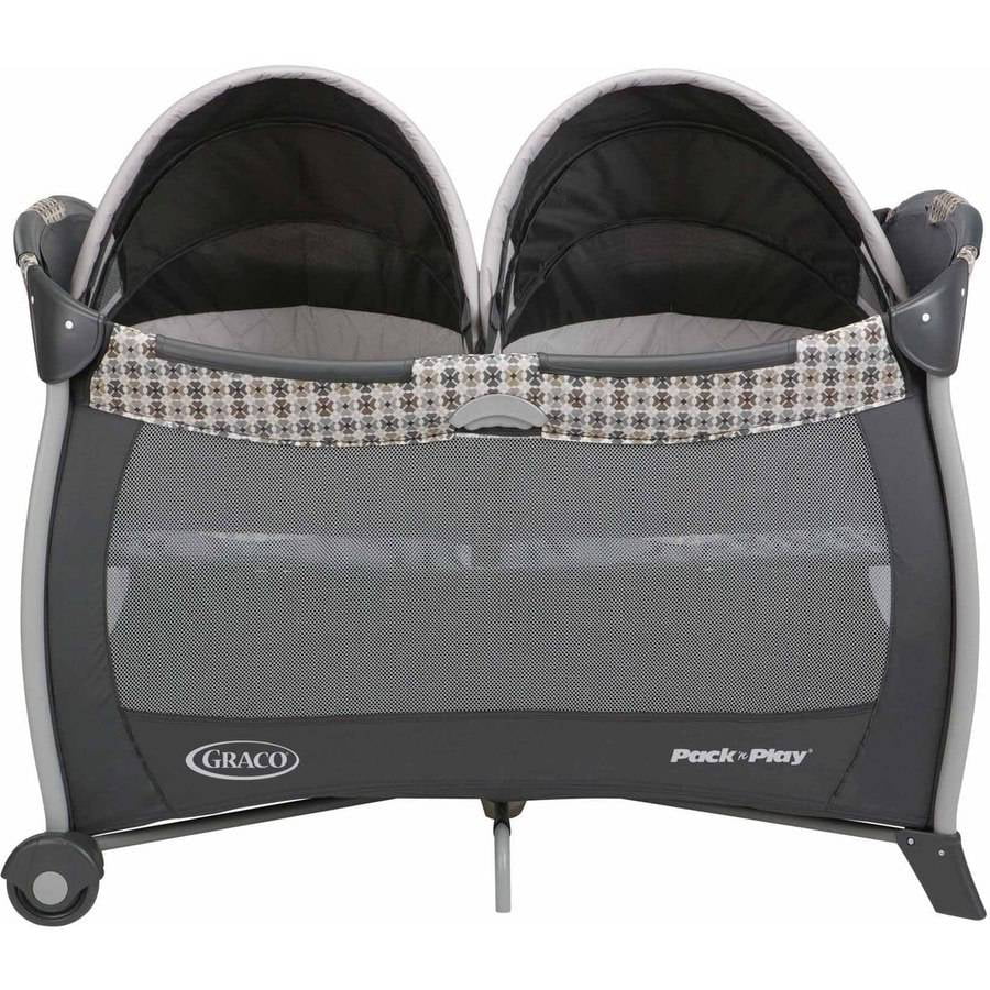 Baby bassinet twins graco pack n play playard playpen portable crib napper new
