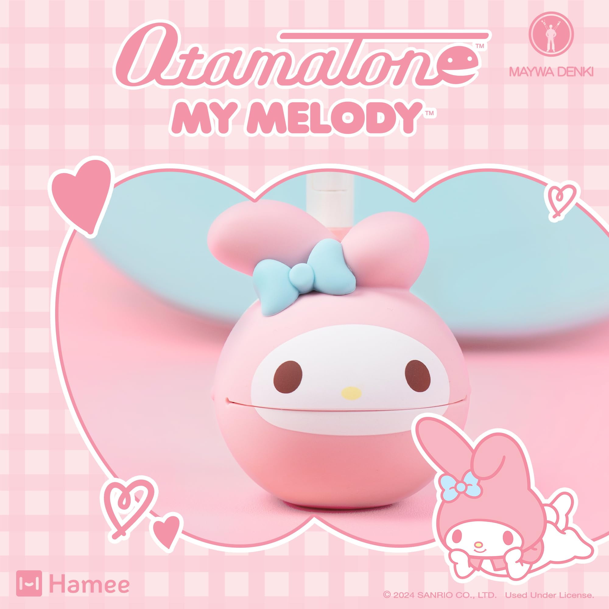 Otamatone Sanrio Hello Kitty & Friends Electronic Musical Instrument Toy for Children Unisex Adults - My Melody
