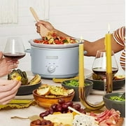 Crock-Pot Design Series 4.5 qt -Crock Light Blue Slow Cooker