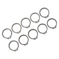 thumbnail image 3 of 50 Pcs AC Compressor Clutch Coil Snap Ring 1.3mm Thickness Iron Retaining Ring Set Replacement for Hyundai, 3 of 8