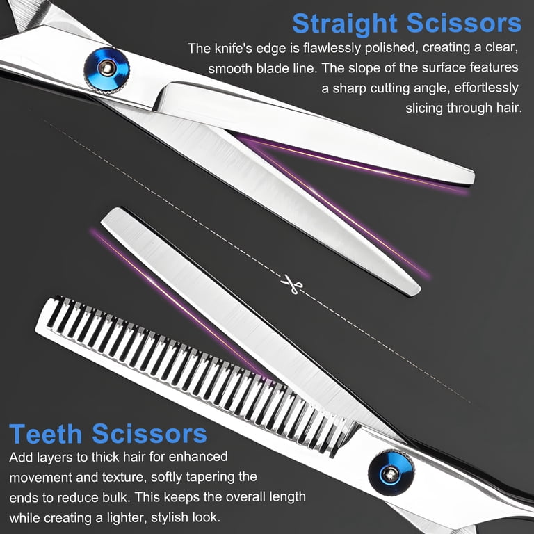 cyrico Professional Haircut Scissors Kit, 14 Pieces photo 5