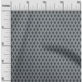 thumbnail image 1 of oneOone Viscose Jersey Slate Gray Fabric Argyle Check Printed Fabric 1 Yard 60 Inches, 1 of 5