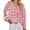 Floral 2, variant on Weardear Women Boho Floral V Neck Dressy Blouses Puff Long Sleeve Elegant Chiffon Tops