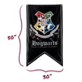 thumbnail image 5 of Banner CON*QUEST con el escudo de Hogwarts de Harry Potter, 76 x 127 cm, 5 of 5