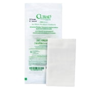 CURAD CUR250383 Sterile Oil Emulsion Gauze Dressing Nonadherent 3 IN x 8 IN (Pack of 3)