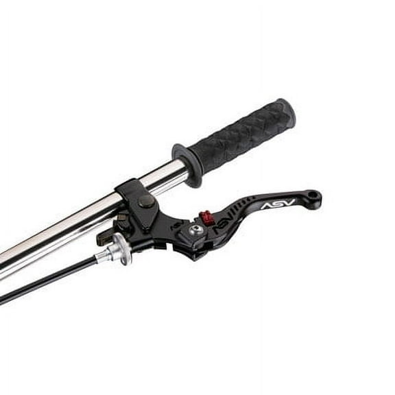 ASV C5 Sport Shorty Clutch Lever Black For Triumph, Kawasaki
