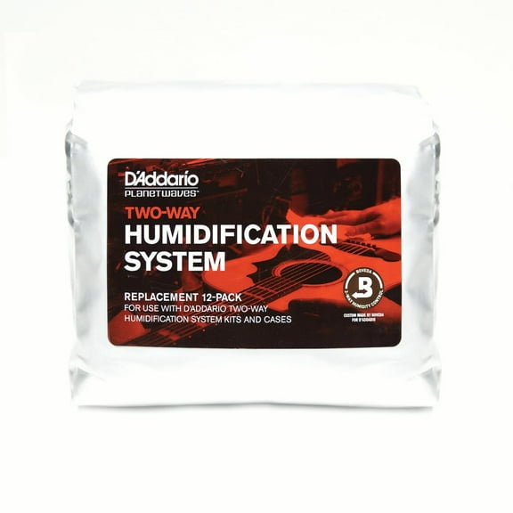 D'Addario Two-Way Humidification Replacement 12 pack