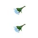 thumbnail image 4 of Arreglos Florales Injueey Tulipanes Simulados 10 Bolsas Azul Claro, 4 of 6