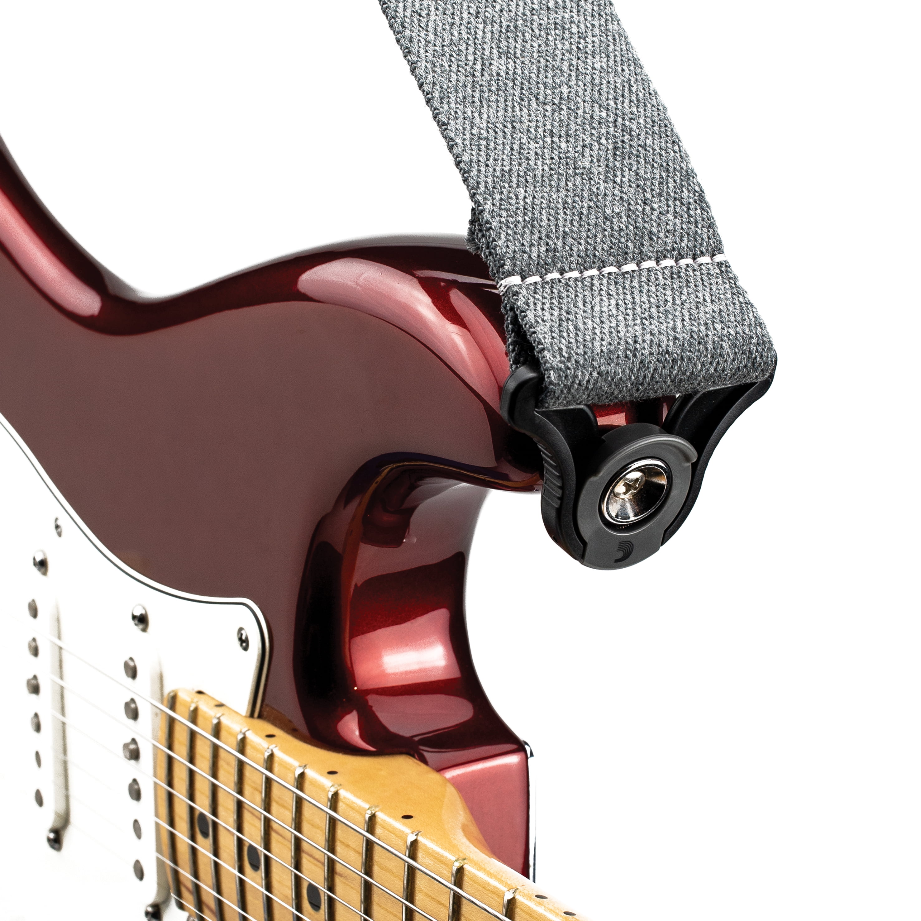 D'Addario Auto Lock Guitar Strap, Skater Grey