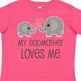 thumbnail image 4 of Inktastic My Godmother Loves Me Boys or Girls Toddler T-Shirt, 4 of 5