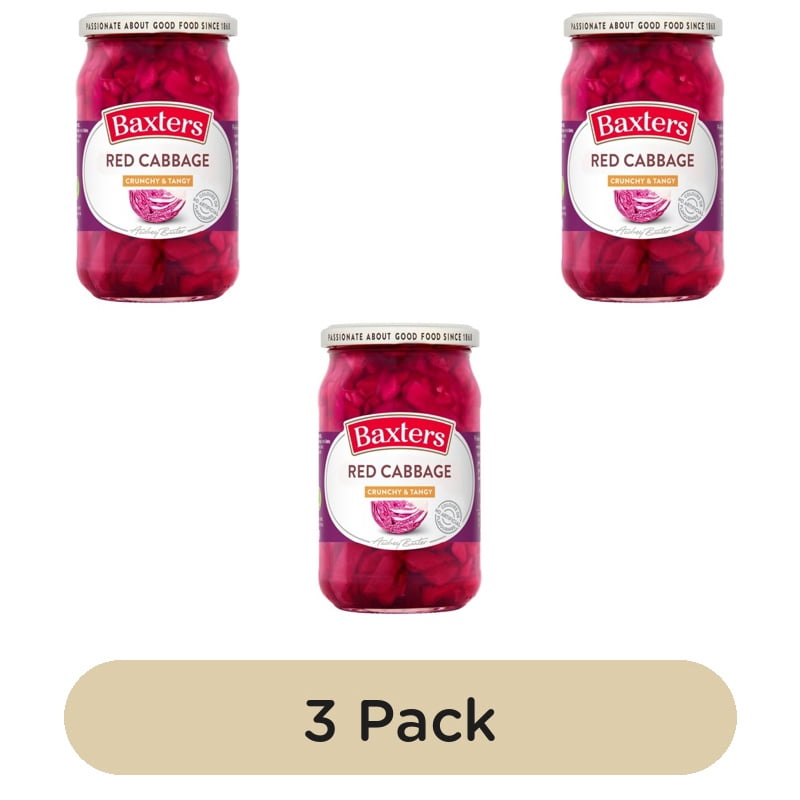 Baxters Red Cabbage 440g, British Import (Pack of 3)