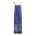 thumbnail image 5 of WILLBEST Robes pour Femmes Robe Maxi Contrastée Bretelles Spaghetti Tenues d'Été Voyage Sans Manches Longues Robes, 5 of 5