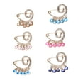 thumbnail image 4 of Juego de broches multicolores con diseño de mal de ojo, 6 piezas, accesorios de ropa de moda, 4 of 10