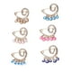 thumbnail image 4 of Sailing Juego de broches multicolores con diseño de mal de ojo, 6 piezas, accesorios de ropa de moda, 4 of 10
