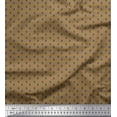 thumbnail image 1 of Soimoi Cotton Duck Fabric Triangular Greek Key Shirting Printed Fabric 1 Yard 42 Inch Wide, 1 of 1