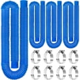 thumbnail image 1 of Replacement Pool Hoses for Above Ground Pools 1 1/4, 59" Long Above Ground Pool Hoses (Blue, 4 Pcs), 1 of 7