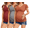 Caramel / Grey / Wine Red(3pcs), variant on Women's Maternity Tops 3 Packs V Neck Breastfeeding Shirts Short Sleeve Pregnancy Blouses Caramel/Grey/Wine Red