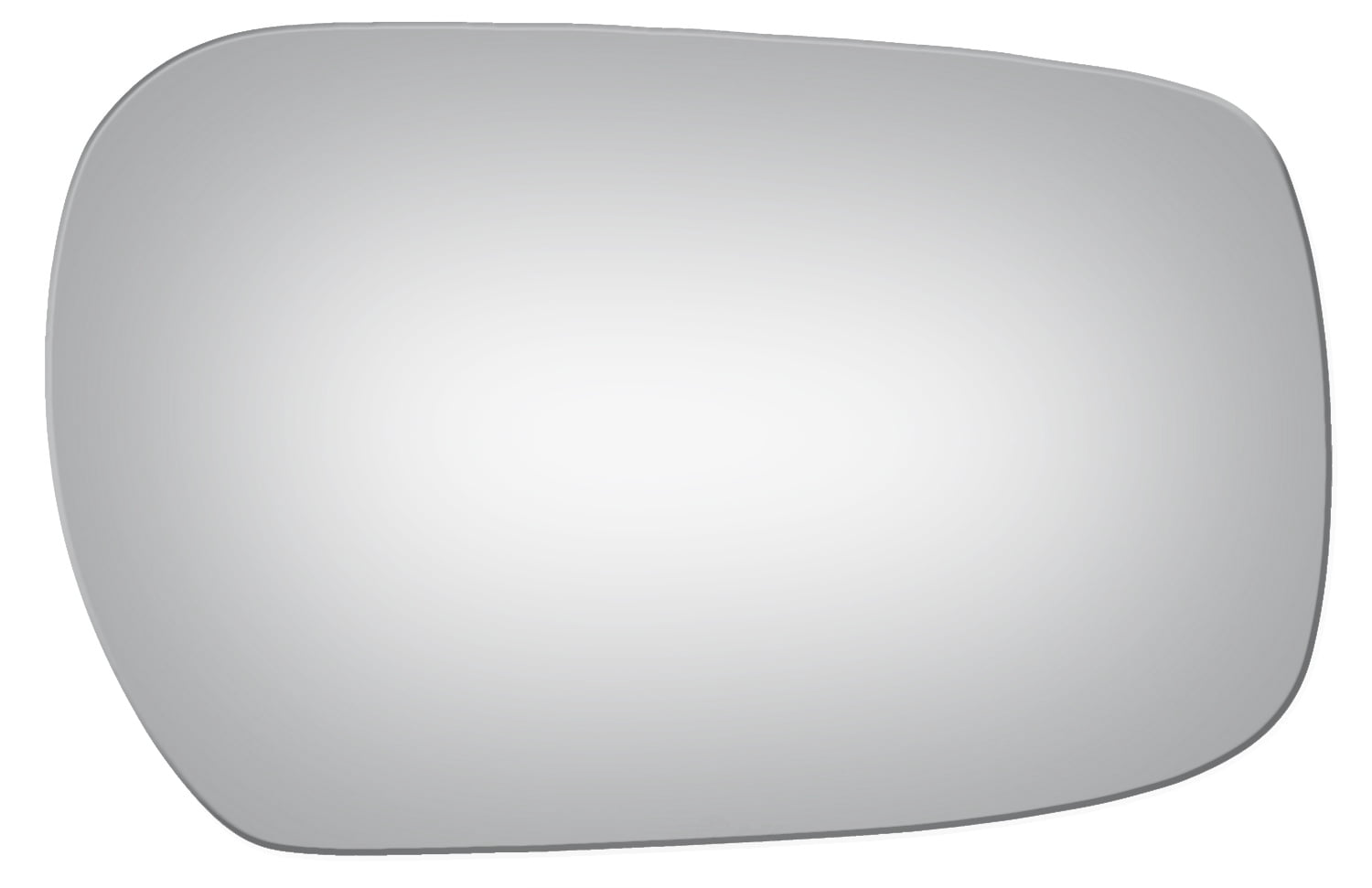 Burco Side View Mirror Replacement Glass - Clear Glass - 3654