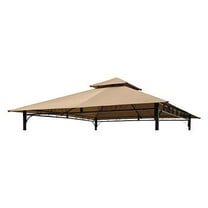 St. Kitts Replacement Canopy for 10 ft. Canopy Gazebo -Khaki