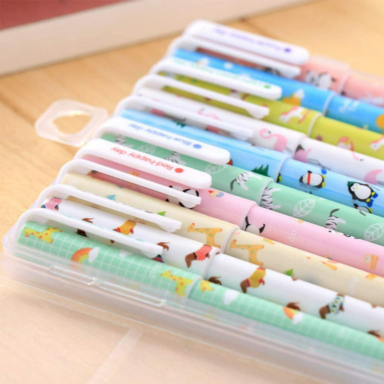 10Pcs Set Gel Pen School Supplies Kawaii Sumikko Gurashi Pens for School  Pink School Supplies Cute