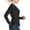 Black, variant on BALEAF Women's Long Sleeve Running Shirts Quick Dry Lightweight Pullover Workout Tops Athletic T-shirts Moisture Wicking Hiking Camping UPF50+ Black Size L