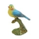 thumbnail image 2 of Figuras de pájaros en miniatura de PVC, animales de simulación, juguetes artísticos pintados a mano para casa de muñecas. Estilo B, 2 of 9