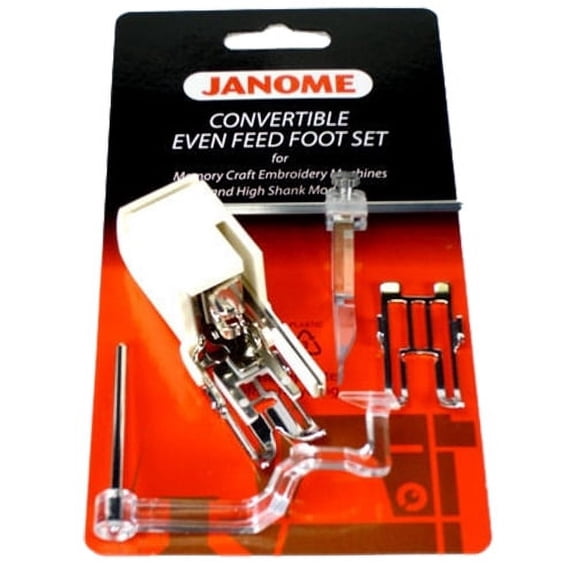 Janome Convertible Even Feed Foot High Shank 214516003