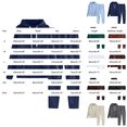 thumbnail image 5 of YHCY Women 2 Piece Hoodie Jogger Turtleneck Set Fall Lounge Hooded Sweatshirt Elastic Waisted Wide Leg Sweatpant Fall Fashion Sets Lounge Comfy Soft Suits Athletic Lounge Sweatsuit Coffee Xxl, 5 of 9