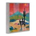 thumbnail image 2 of Stupell Industries Bohemian I Used To Be A Cowboy Gray Framed Giclee Art, 17 x 17, by Dianna Fritzler, 2 of 8