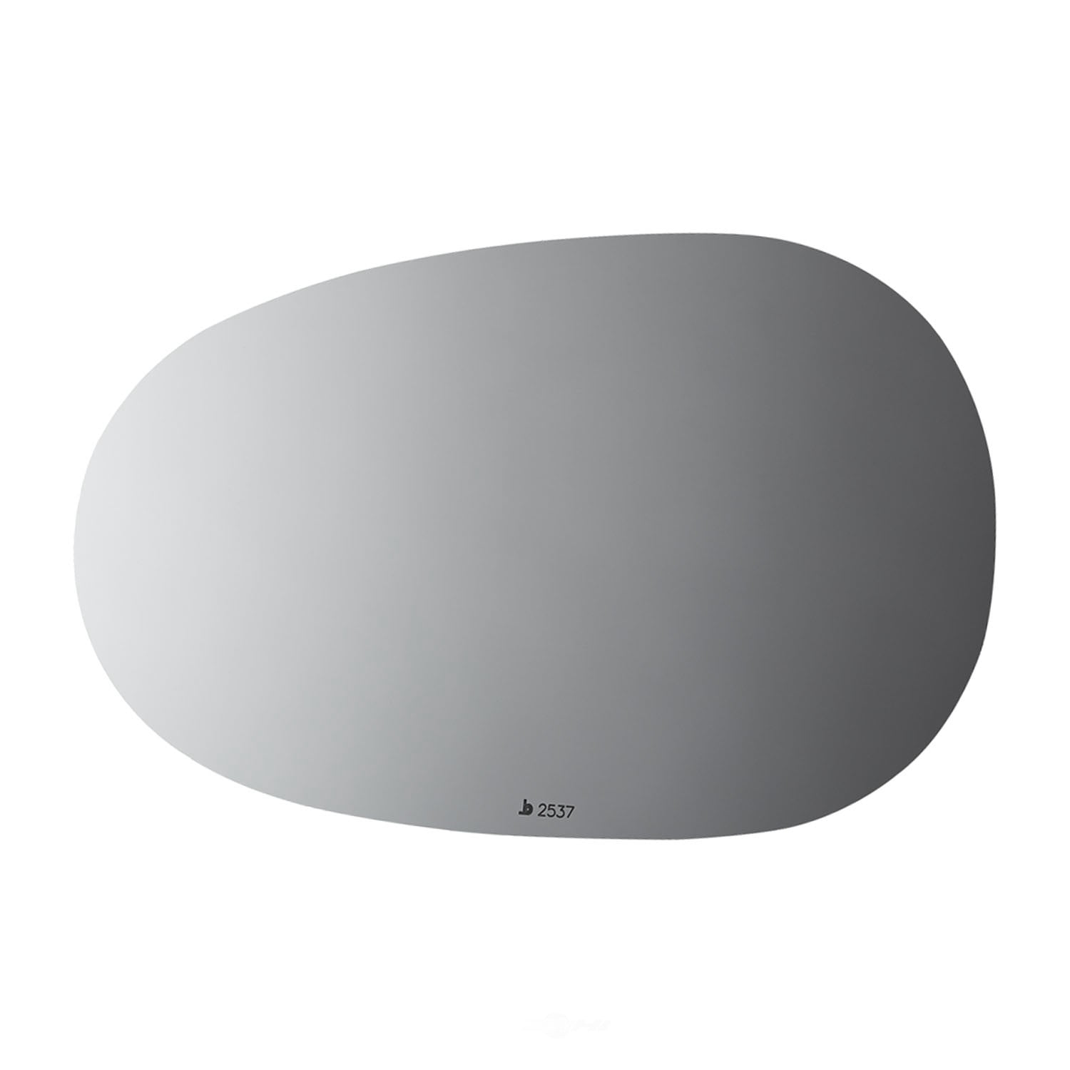 Burco Side View Mirror Replacement Glass - Clear Glass - 2537