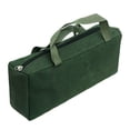 thumbnail image 3 of Bolsa de lona para guardar herramientas, bolso con cremallera, multiusos, impermeable, de boca ancha. 40x20x12cm, 3 of 9