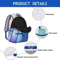 thumbnail image 3 of Nebula Celestial Space Students Backpack Galaxy Outer Space Design, Lightweight and Comfortable School Bag for Space Geek Students, 3 of 4