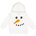 thumbnail image 2 of Inktastic Snowman Face Toddler Hoodie, 2 of 4