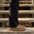 thumbnail image 6 of Cushionaire Hobby Genuine Leather Cork Footbed Clogs for Women - Suede Casual Shoes with Cushioned Comfort, Arch Support, Buckle Strap | Slip-On Mules, 6 of 25