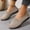 Beige, variant on Mens Slide Sandals Open Toe On Slippers for Men Bathroom Pool Indoor Outdoor Walking Shoes Sneakers US :6