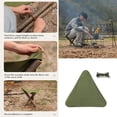 thumbnail image 4 of Taburete Triangular de tela, taburete plegable para acampar, silla de pesca portátil, asiento para acampar, pescar, senderismo, jardinería y playa, 4 of 8
