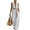 White, variant on Jumpsuits for Women Cotton Linen Color Block Wide Leg Sleeveless Jumpers Casual Dressy Loose Summer Rompers with Pockets Wine XXL