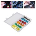 thumbnail image 3 of Mini Auto Fuses, Zinc Alloy Easy Identification 20A 30A 40A 50A 60A 70A 24PCS Car Fuse Set  For Boats Ships, 3 of 8