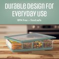 thumbnail image 2 of COOK WITH COLOR Snack Box, 16-Compartment Lunch Box & Food Storage Container, Green, 2 of 9