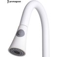 thumbnail image 3 of Jinsinto White Kitchen Faucet, Kitchen Mixer Tap with Pull-Out Spray, Single Lever, 360° Rotating Kitchen Sink Faucet, Kitchen Faucet, 3 of 5